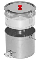 Honey Extractor Stainless Steel Bucket with Tap