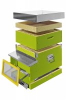 Standard 10 frames Dadant beehive with mobile bottom Antivarroa Complete