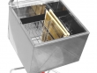 Solar Wax Melter SOLARIS Stainless Steel Increased Height with Frame Support