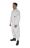 White Beekeeper Coverall 100% Cotton