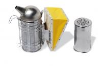 Stainless Steel Smoker with Heat Shield Hinge and Cartridge ø 100mm