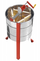 Manual Tangential Honey Extractor NIBBIO 6 Dadant Frames Conical Transmission