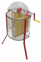 Tangential Manual Helical Transparent Honey Extractor 3/6 Dadant Frames