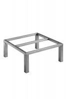 Stainless steel support for 1000 Kg tank, sturdy