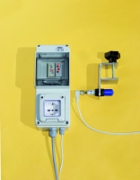 Ultra-sound operated level gauge