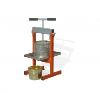 Manual capping press, ca. diam.25cm, with metal structure