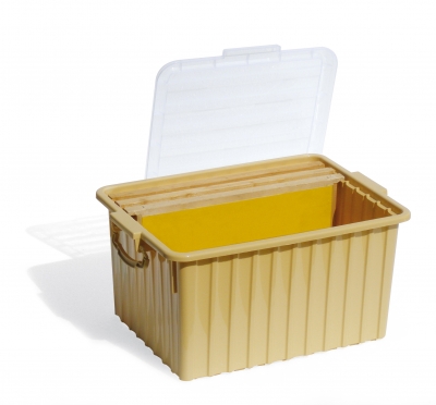 8 honey frame Dadant Blatt container