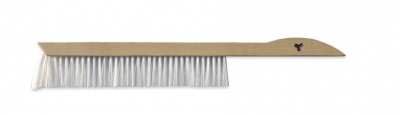 Bee brush,  economical model,  plastic handle and mixed bristle