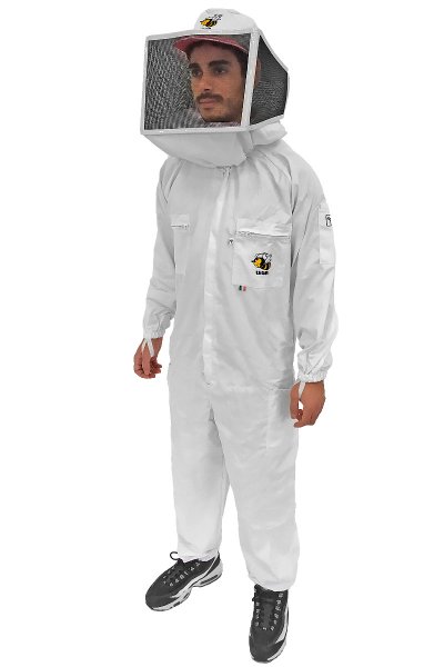 Compact Coverall Complete with Square Mask