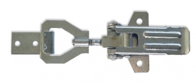 Lever closing with adjustable lever in galvanized steel