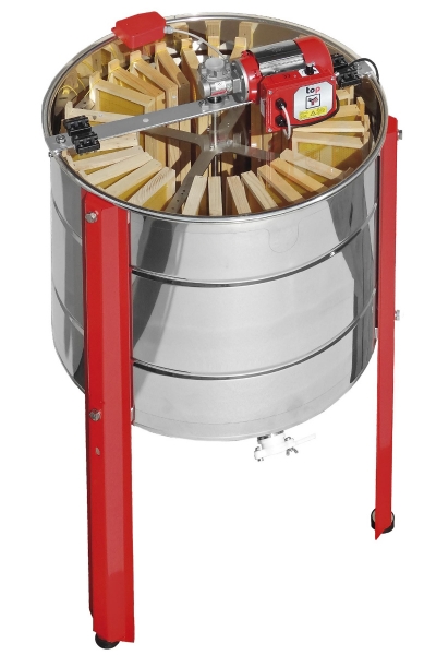 Motorized Honey Extractor Engine TOP Radial FLAMINGO 28 Dadant 12 Langstroth Frames