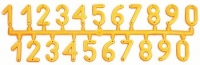 Numeri in plastica, serie 21 cifre