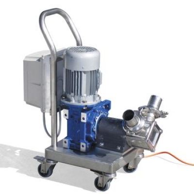 Professional honey pump with electronic speed variator