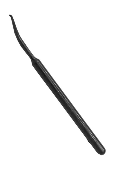 Umlarv-löffel, aus schwarzem plastik