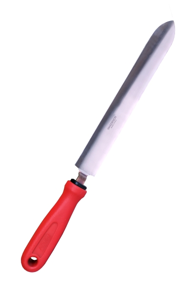 Uncapping knife 23 cm, stainless steel