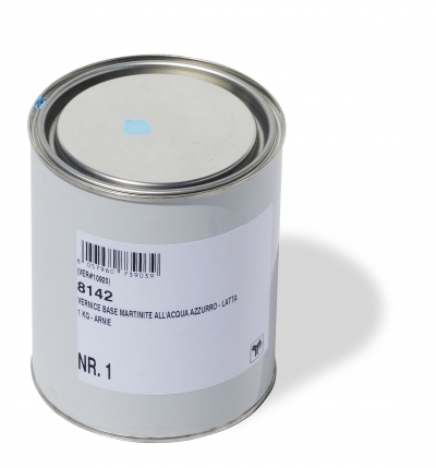 Wasserverdünnbare acrylfarbe für holzbeuten - 1kg (blau)