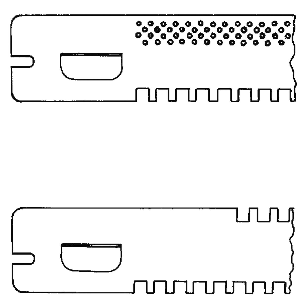 PORTICINA DENTATA E FORATA - Image 2