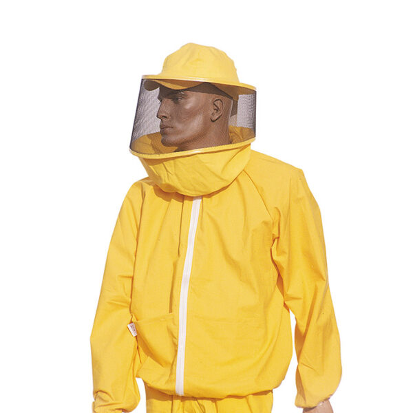 YELLOW JACKET WITH VEIL