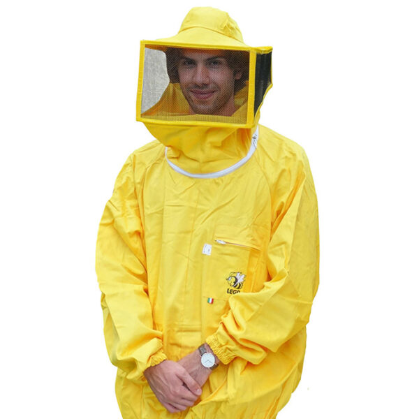 YELLOW SQUARE  VEIL JACKET