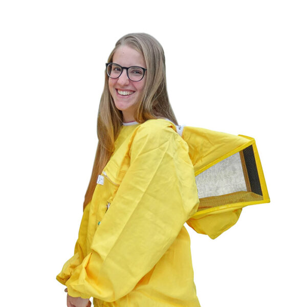 YELLOW SQUARE  VEIL JACKET