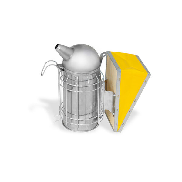 STAINLESS STEEL SMOKER complete with protective cover - Ø 100 mm.