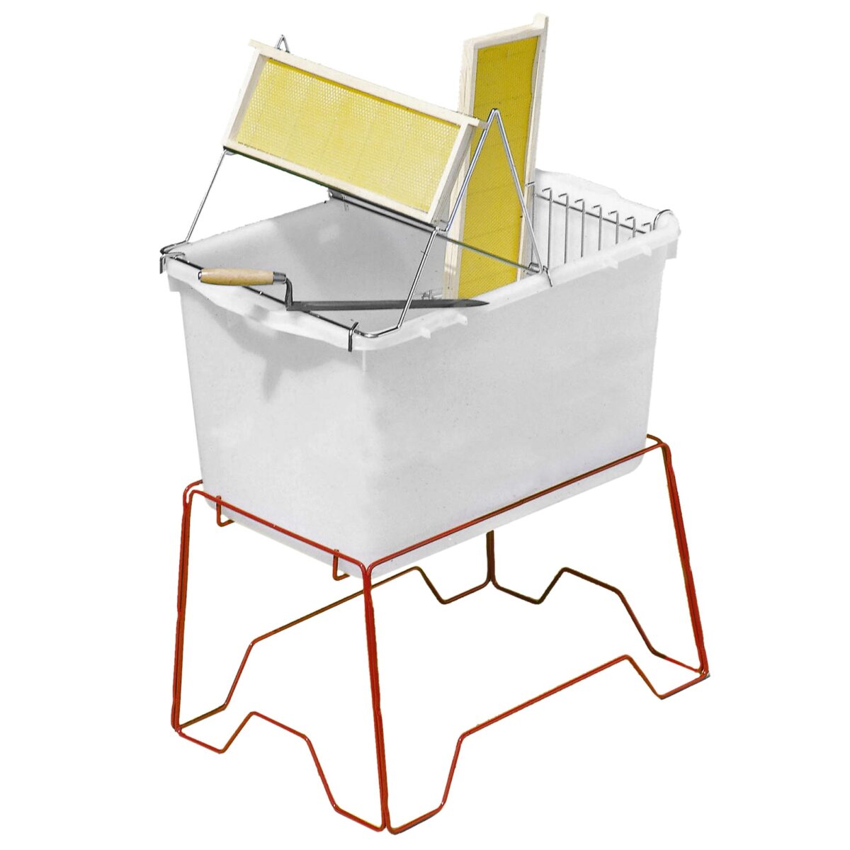 BANCO IN PLASTICA - 700x450x400 mm. - immagine 1