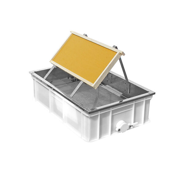 STAINLESS STEEL LID for small uncapping tray.