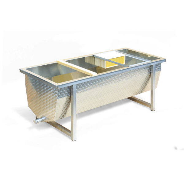 PROFESSIONAL UNCAPPING TRAY 2000x750x640 mm.