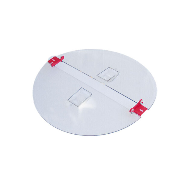 TRANSPARENT POLYCARBONATE HINGED LIDS