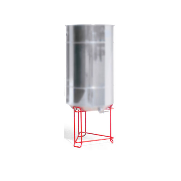 Red painted METAL SUPPORT for 250 kg “ZERO” ripener.