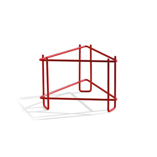 Red painted METAL SUPPORT for 200 kg ripener.