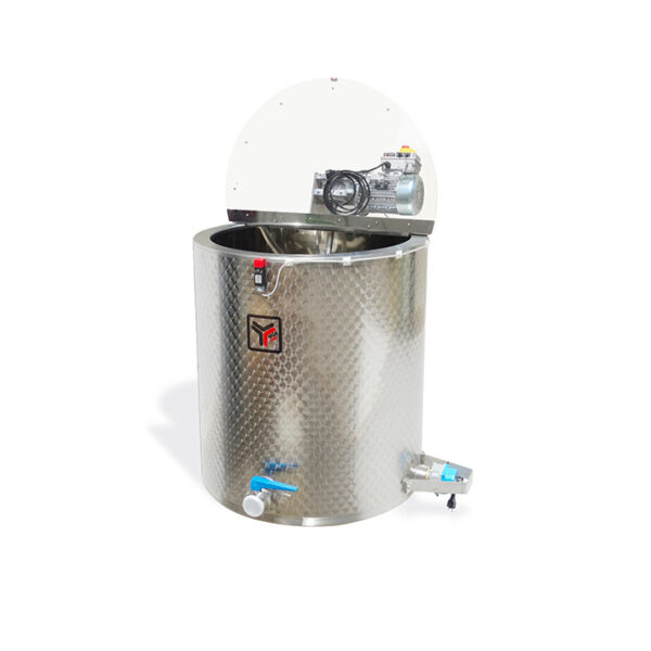 MEZCLADOR DE 600 KG de doble pared, monofásico, con control del motor por inversor.