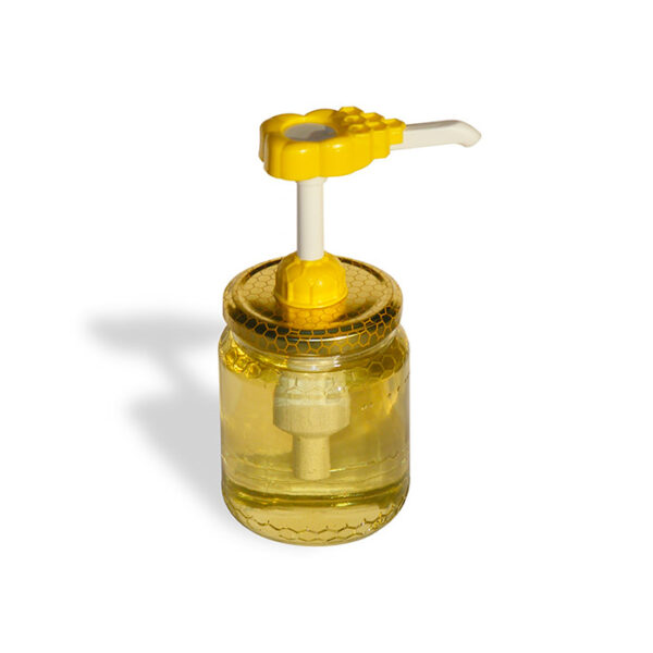 "REGINA" DISPENSER complete with twist-off cap, Ø 70 mm for 500 g jars and Ø 82 mm for 1000 g jars.