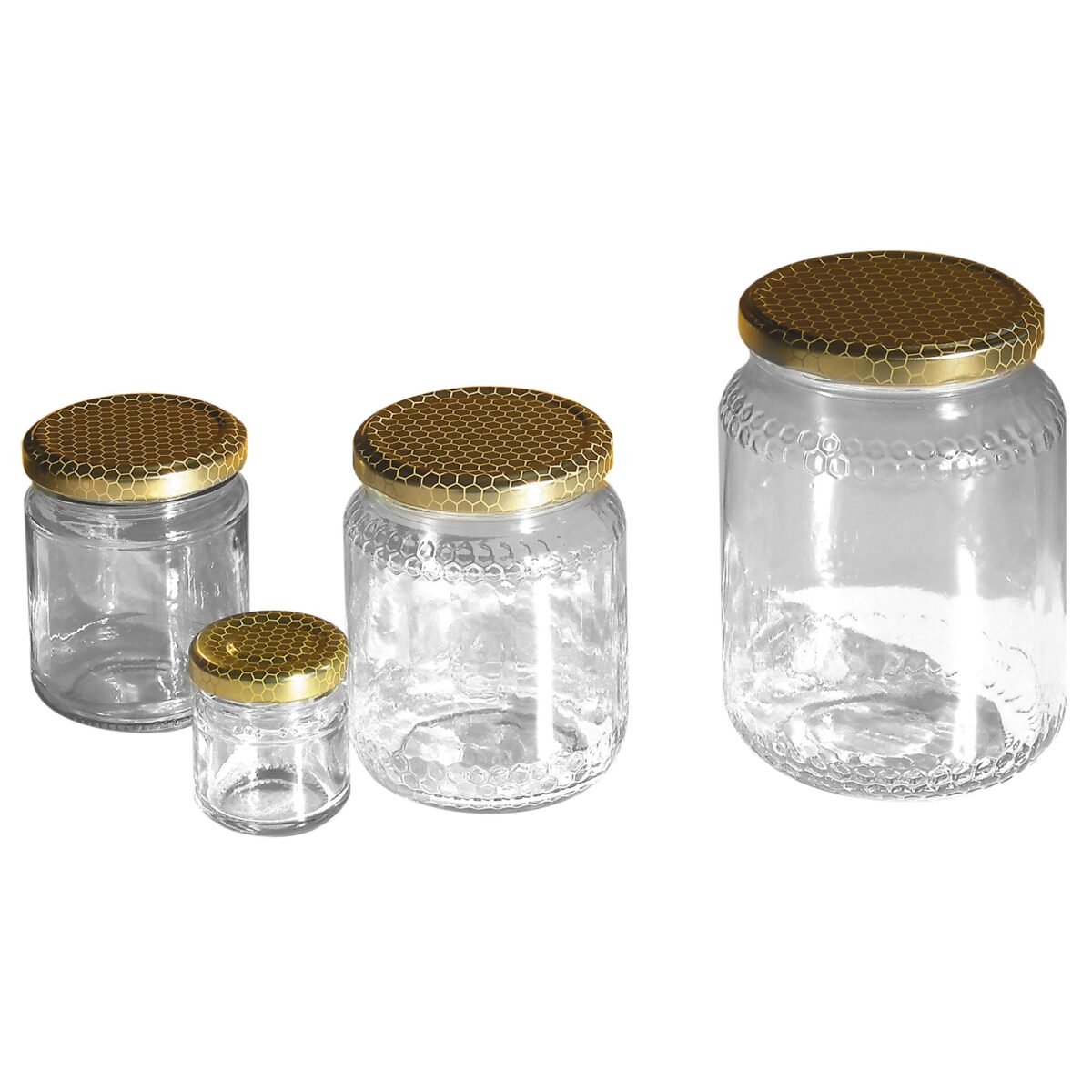 VASETTO VETRO con capsula - 1 kg - immagine 2